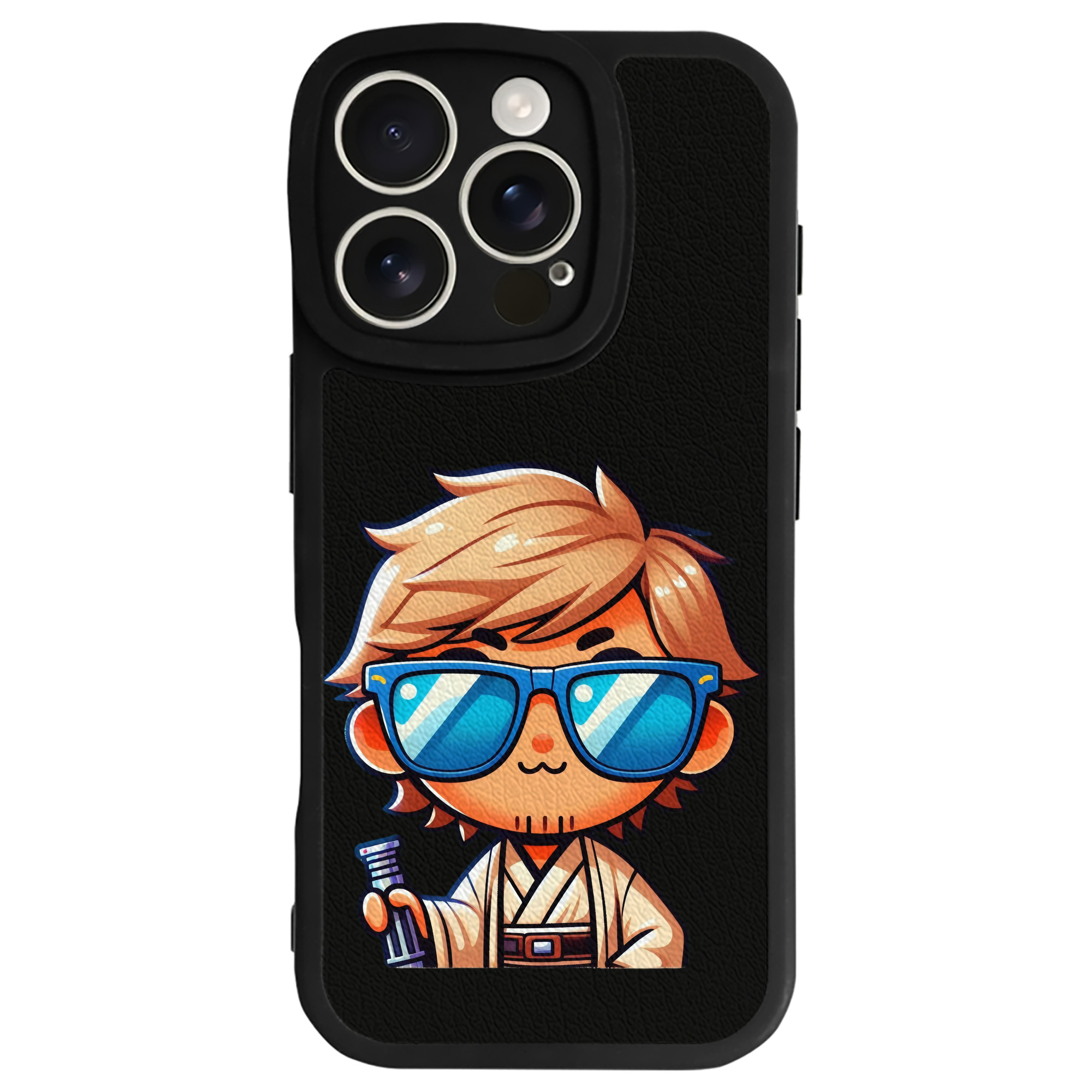 （画像用） スター・ウォーズ Star Wars 【iPhone 16シリーズ対応】シリコンスマホケース（レザー調） 材質：シリコン